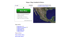 Desktop Screenshot of mapa-mexico.com